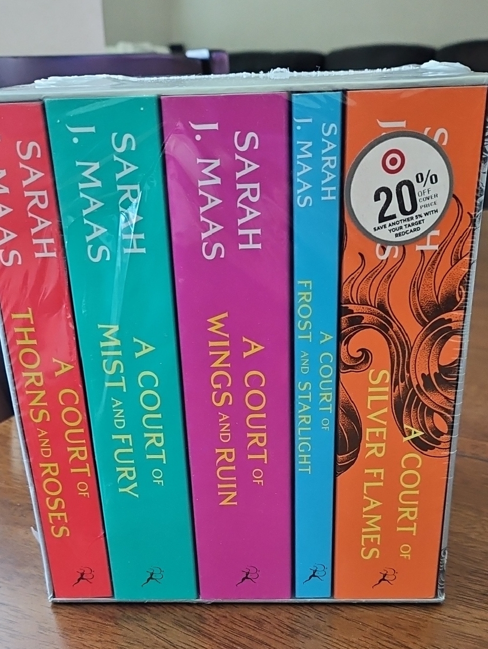 A Court Of Thorns and Roses Series 5 Books NEW SEALED In Box